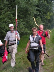 mit einem frhlichen Lied auf den Lippen
